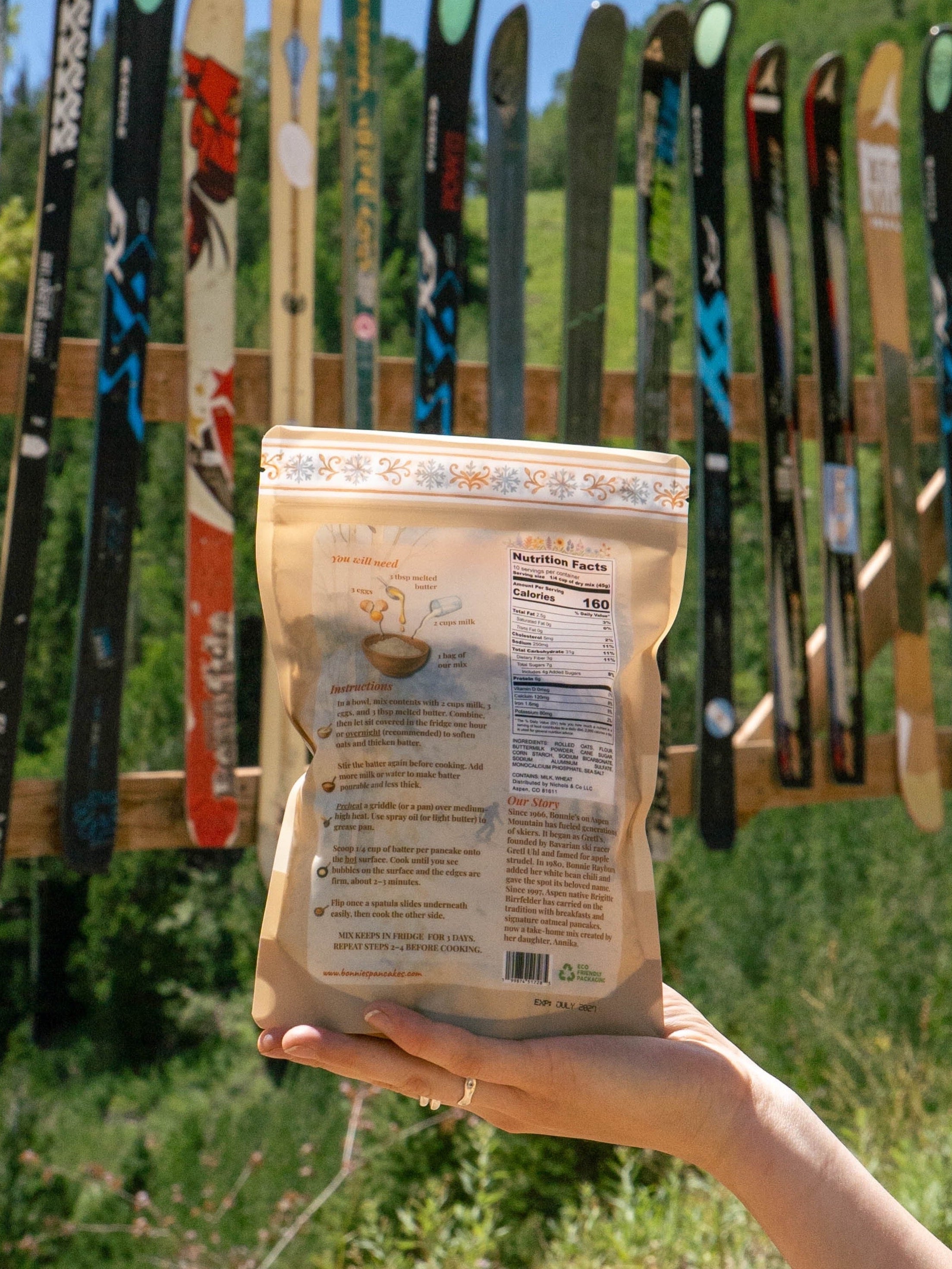 Bonnie’s Oatmeal Pancake Mix